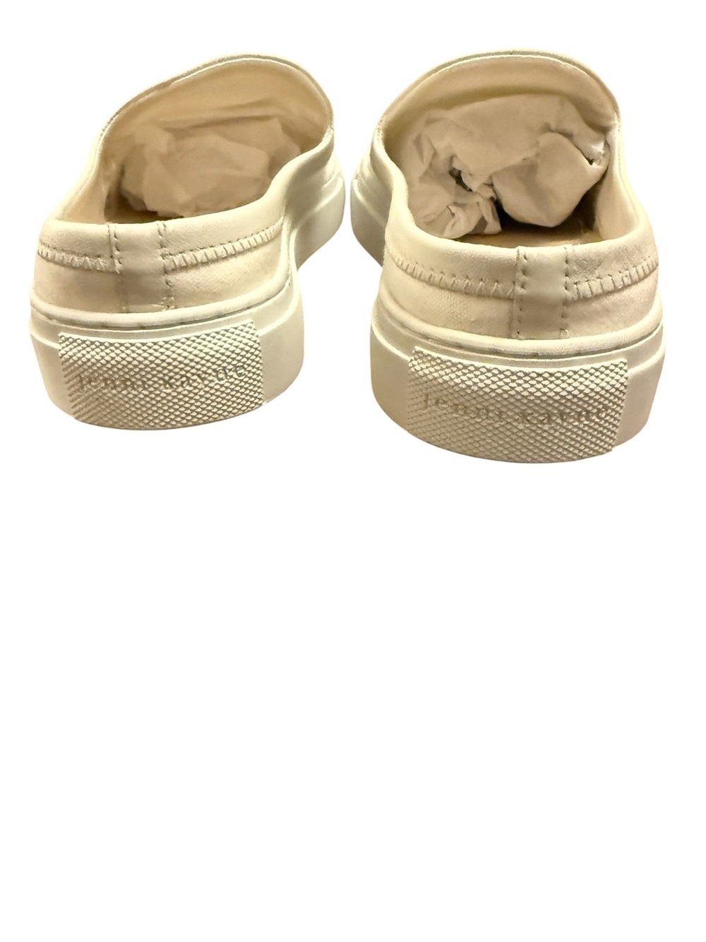 Jenni Kane Women’s White Slip-On Casual Canvas Mule Sneakers Sz 8 - Picture 3 of 7